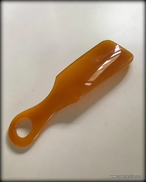Calzador de Carey rubio 13 cm - Imagen 2