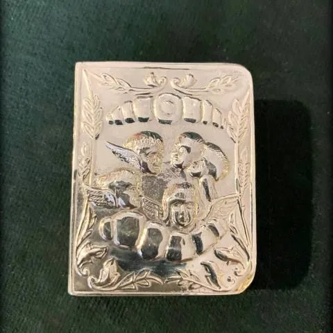 Pastillero de Plata de Ley