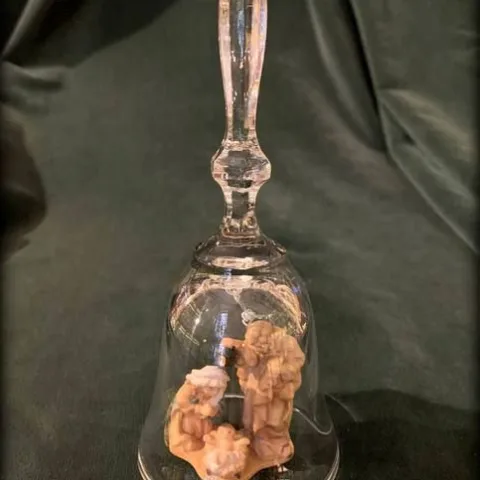 Campana de cristal  Navideña