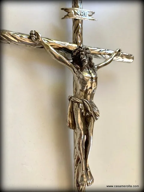 Crucifijo de Plata 925º - Imagen 2