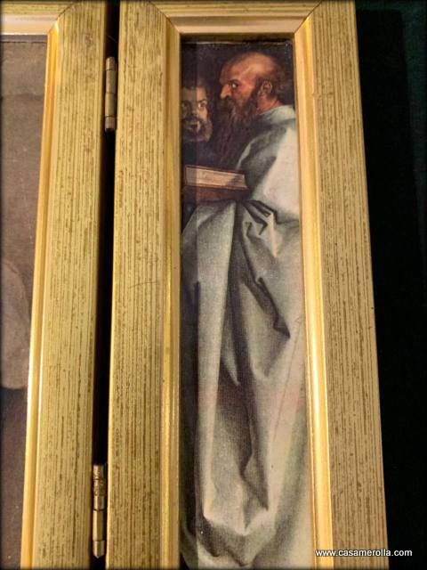 Roberto Ferruzzi – Quadro anticato barocco Madonna del Riposo, 70 x 90… | Lode a Te Gesù