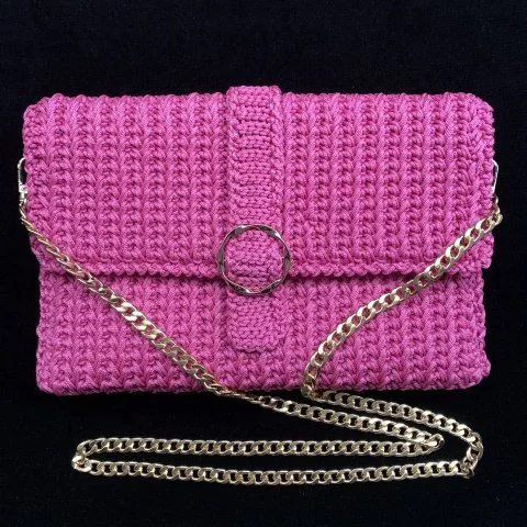 Bolso de mano crochet