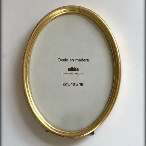 Marco ovalado 13 x 18 cm