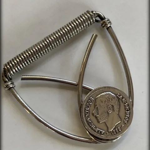 Clip de Plata para billetes