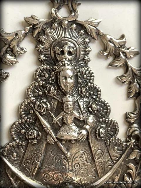 Medalla de Plata 925º Virgen del Rocío - Imagen 2