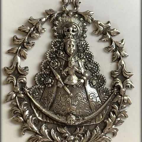 Medalla de Plata 925º Virgen del Rocío