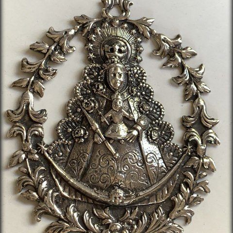 Medalla de Plata 925º Virgen del Rocío