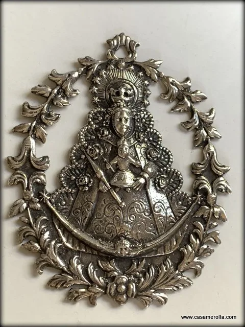 Medalla de Plata 925º Virgen del Rocío
