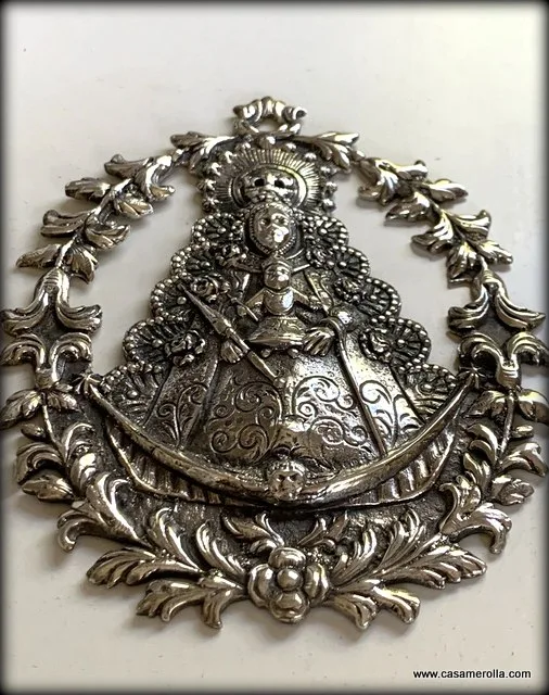 Medalla de Plata 925º Virgen del Rocío - Imagen 3