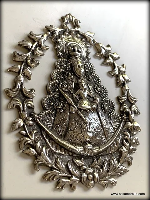 Medalla de Plata 925º Virgen del Rocío - Imagen 4