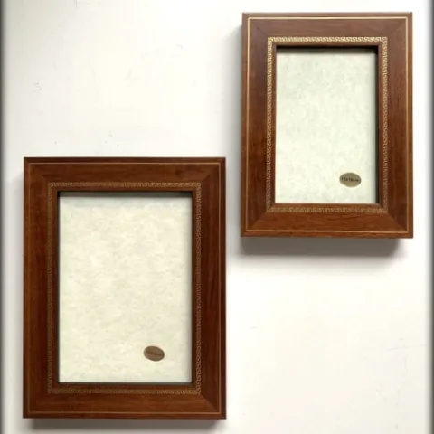 Juego de marcos de madera