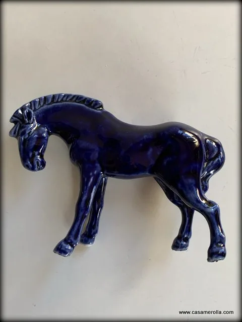 Caballo de  porcelana