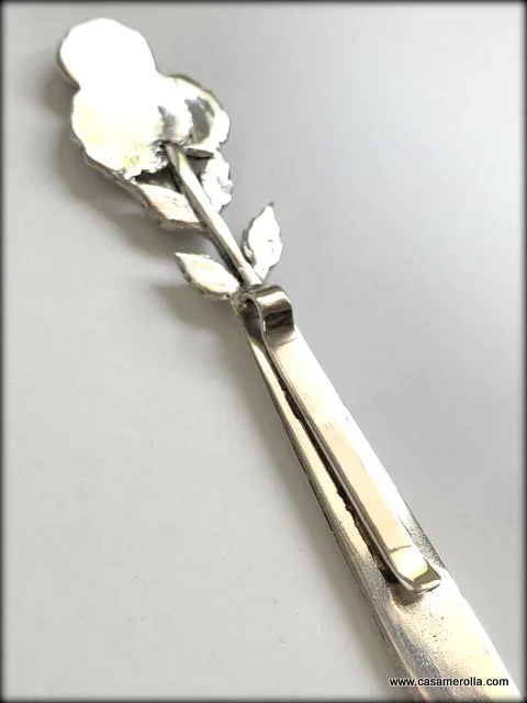 Abrecartas de Plata 925º(Flores) - Imagen 3