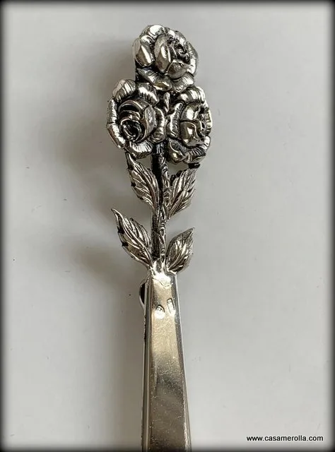Abrecartas de Plata 925º(Flores) - Imagen 4