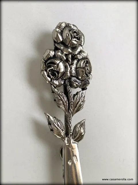 Abrecartas de Plata 925º(Flores) - Imagen 2
