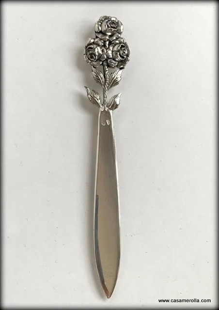 Abrecartas de Plata 925º(Flores)