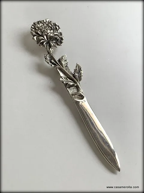Abrecartas de Plata 925º(Flor)
