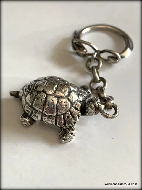 Llavero Tortuga de Plata 925º - Imagen 4