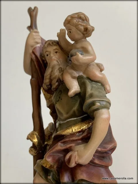 San Cristóbal en madera - Imagen 3