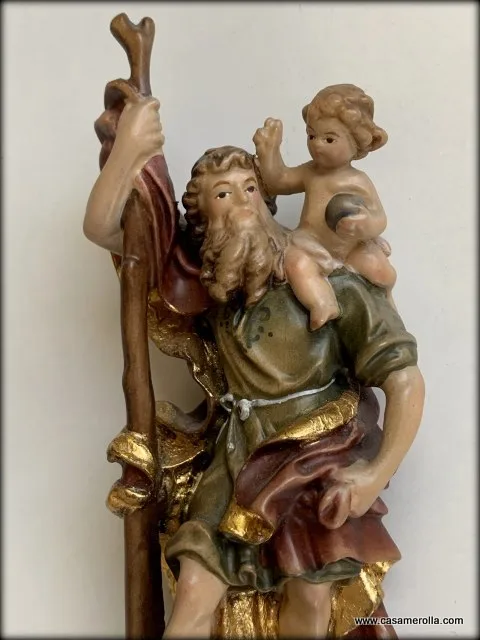 San Cristóbal en madera - Imagen 2