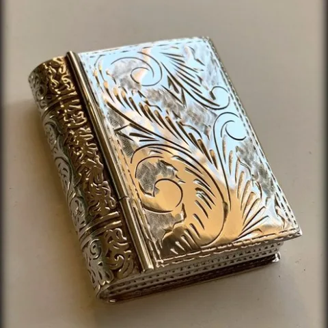 Pastillero ,,Libro,, Plata 925º
