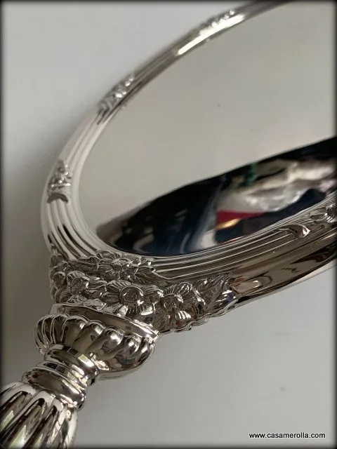 Espejo de tocador Plata 925º - Imagen 8