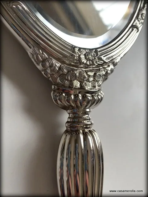 Espejo de tocador Plata 925º - Imagen 3
