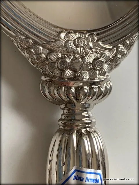 Espejo de tocador Plata 925º - Imagen 2