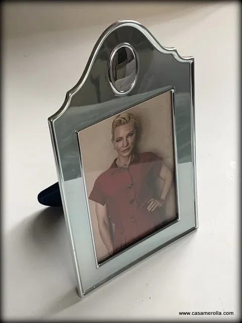 Marco plateado vintage 9 x 13 - Imagen 2