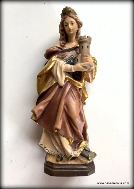Santa Bárbara 15 cm