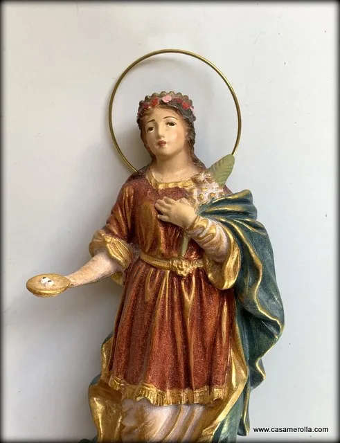 Santa Lucía 28 cm - Imagen 2