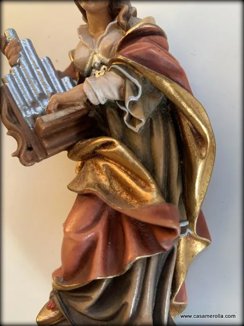 Sta Cecilia 14,5 cm - Imagen 2