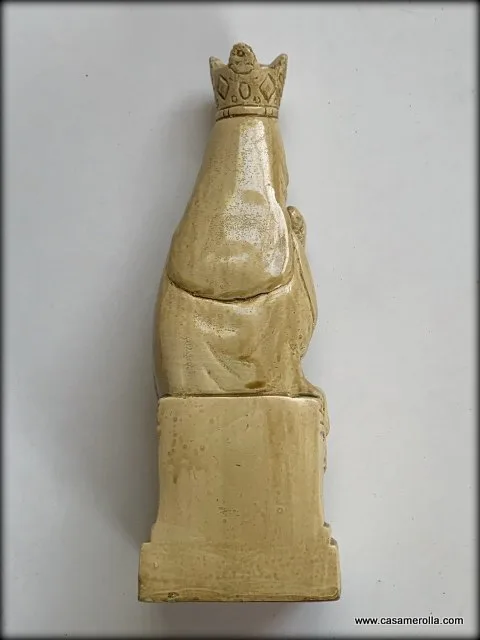 Virgen Románica de 20 cm - Imagen 5