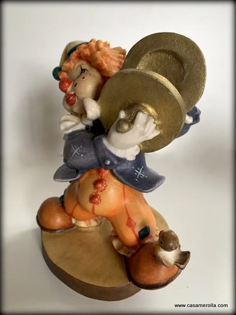Figura de Payaso con platillos - Imagen 2