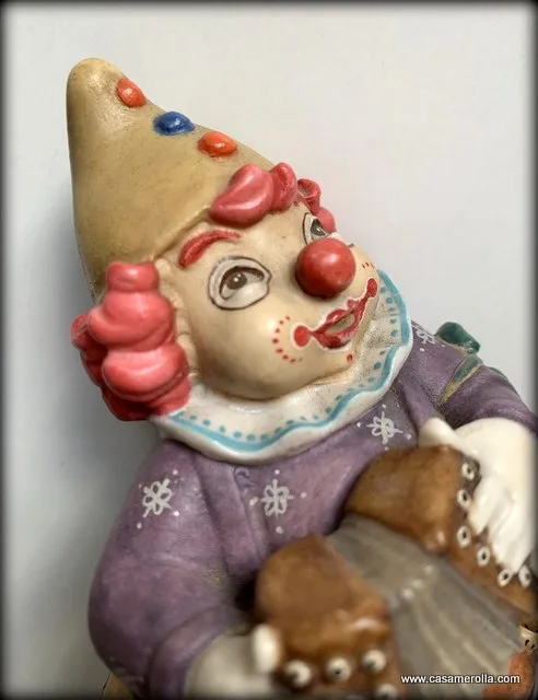 Figura de Payaso con acordeón - Imagen 5