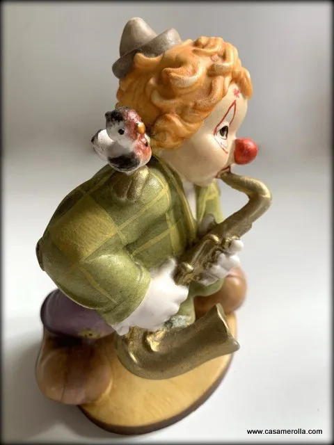 Figura de Payaso con saxofón - Imagen 2