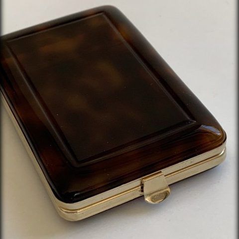 Pitillera vintage de Carey