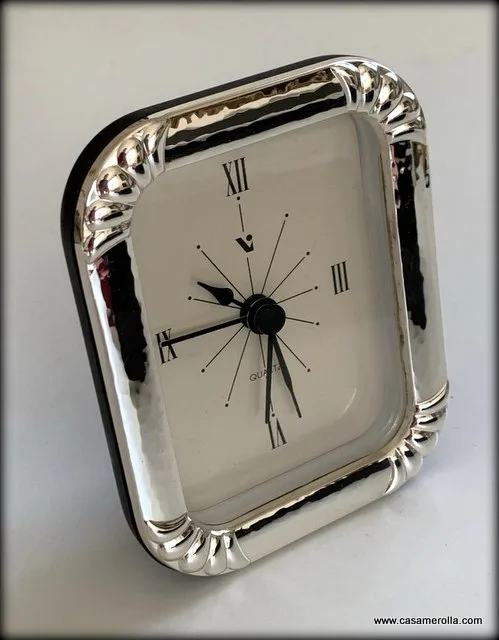 Reloj de mesa en Plata de Ley - Imagen 8