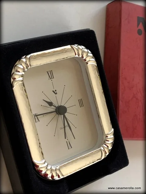 Reloj de mesa en Plata de Ley - Imagen 5