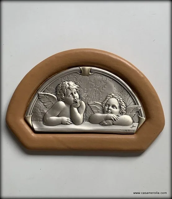Bajorrelieve de Plata 925º Ángeles