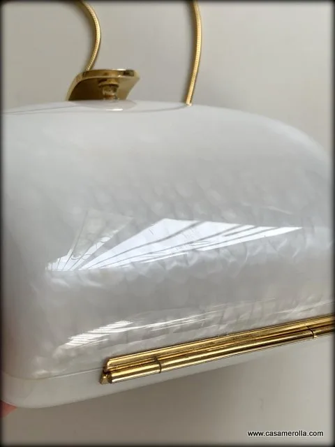 Bolso de fiesta Blanco perla - Imagen 3