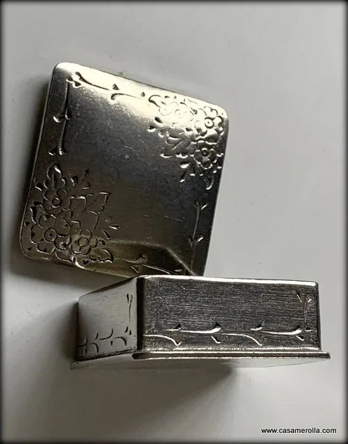 Cajita vintage de Zinn 95% - Imagen 4