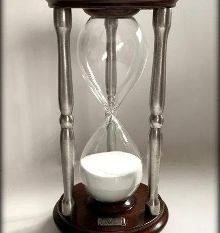 Reloj de arena vintage