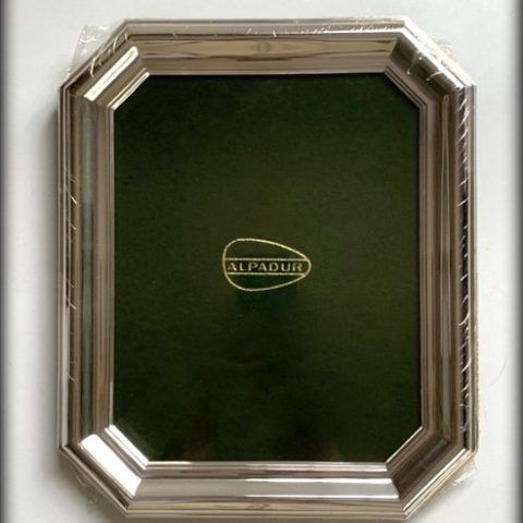 Marco plateado 20 x 25