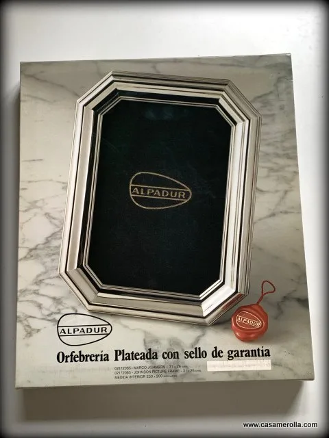 Marco plateado 20 x 25 - Imagen 3