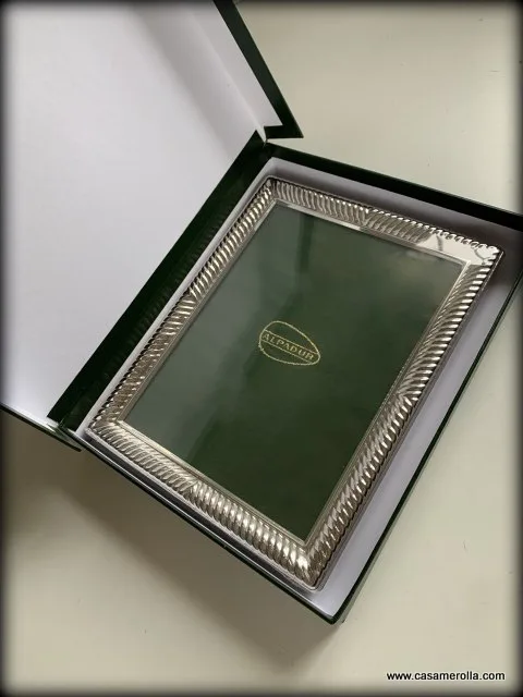 Marco de placa de Plata 22 x 28 cm - Imagen 2