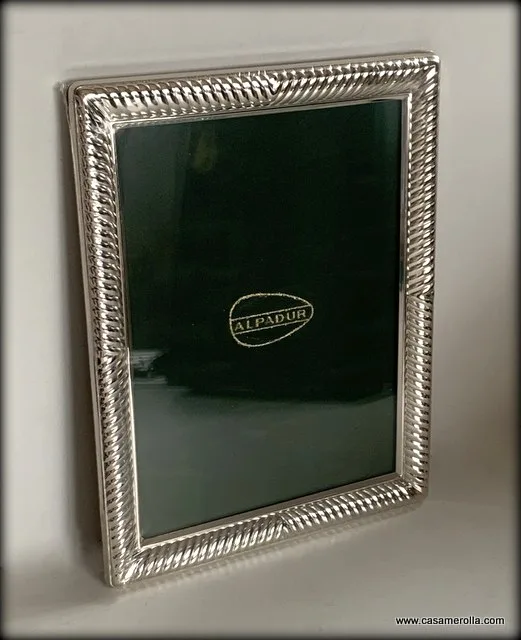 Marco de placa de Plata 22 x 28 cm - Imagen 5
