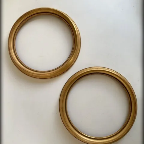Dos marcos redondos 24 cm