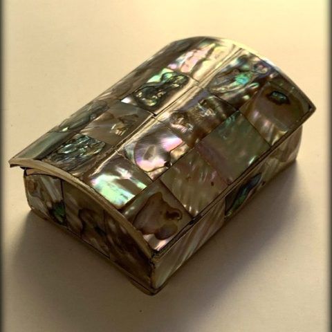 Pastillero de Nácar natural