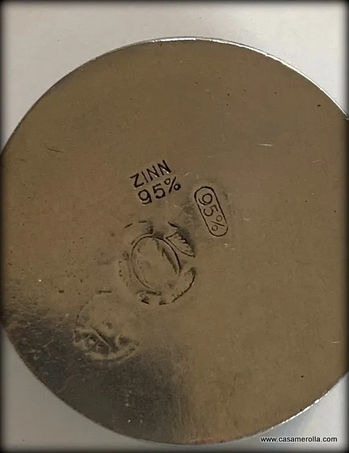 Cajita redonda de Zinc 95% - Imagen 3